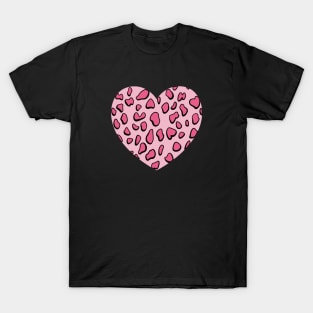 Pink Dalmatian Heart T-Shirt